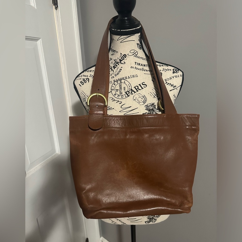 Vintage Coach Lafayette 4140 Brown Tote Purse